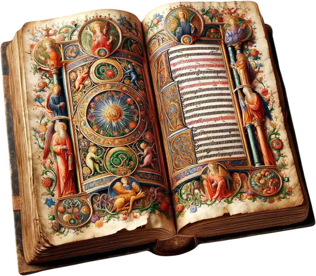 Manuscrit enluminé